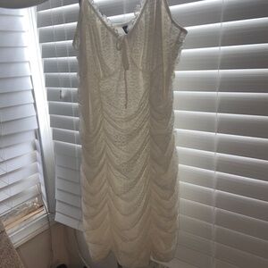 Gorgeous Windsor White Pearl Dress